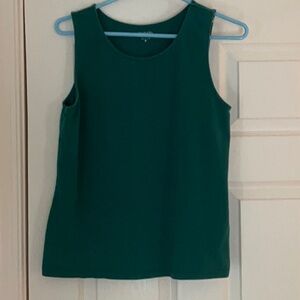 Chadwicks Green Sleeveless Tank Top